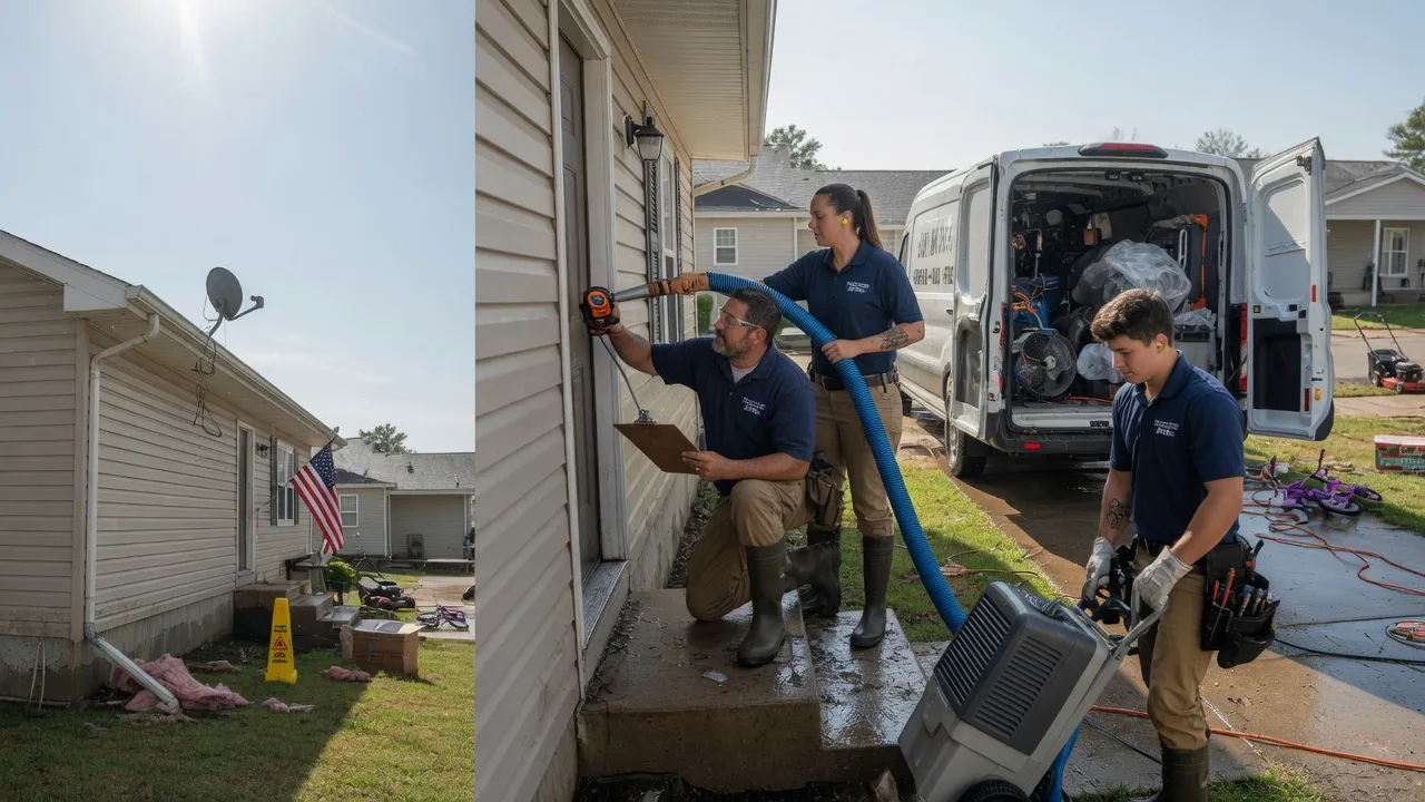 Ceiling Water Damage Restoration in North Yarmouth, ME near me
